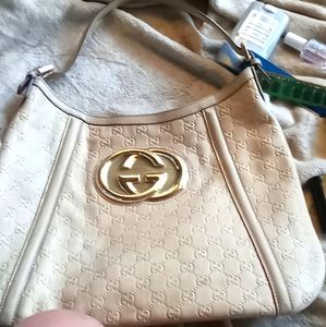 Gucci tote real leather monogram bag